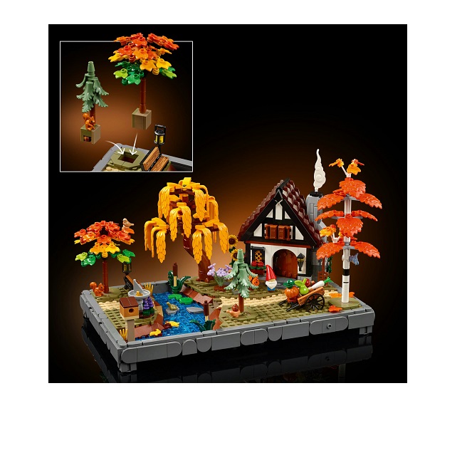 LEGO Icons Autumn Cottage Garden (11372) - Image 9