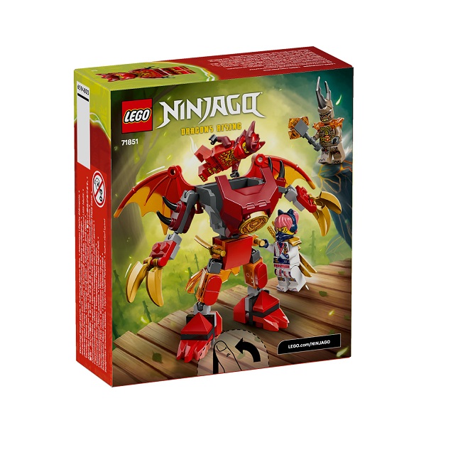 LEGO Ninjago Kai's Dragon Mech Battle Pack (71851) - Image 4