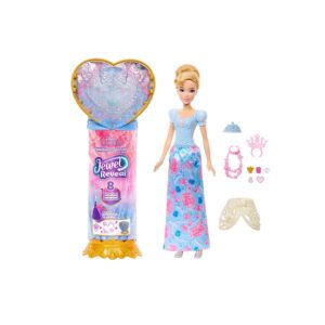 DISNEY PRINCESS ΚΟΥΚΛΑ ΣΤΑΧΤΟΠΟΥΤΑ ΜΕ ΚΟΣΜΗΜΑΤΟΘΗΚΗ (JHL50)