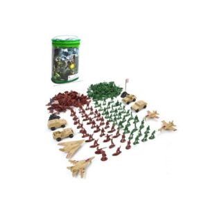 Σετ Στρατιωτάκια Και Οχήματα Σε Βαλιτσάκι 0096101