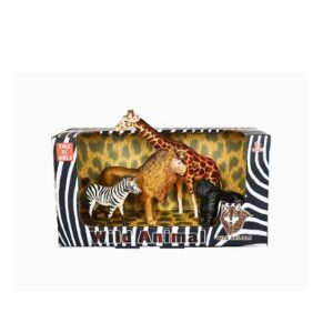 Σετ Παιχνιδιού Με Άγρια Ζώα 4τμχ 0140295