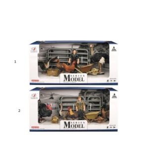 Σετ Φάρμας Με Αγρότη, Πουλιά & Αξεσουάρ 0145410