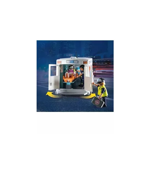 Playmobil City Action Ασθενοφόρο 71232 - Image 6