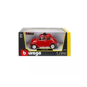 Bburago Αυτοκινητάκι Fiat 500L 1968 Red 1:24 22099