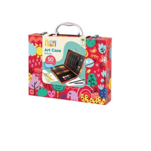 Μαθαίνω Και Δημιουργώ Εργαστήριο Ζωγραφικής HappiHobbi Deluxe 50Τμχ My World (82060)