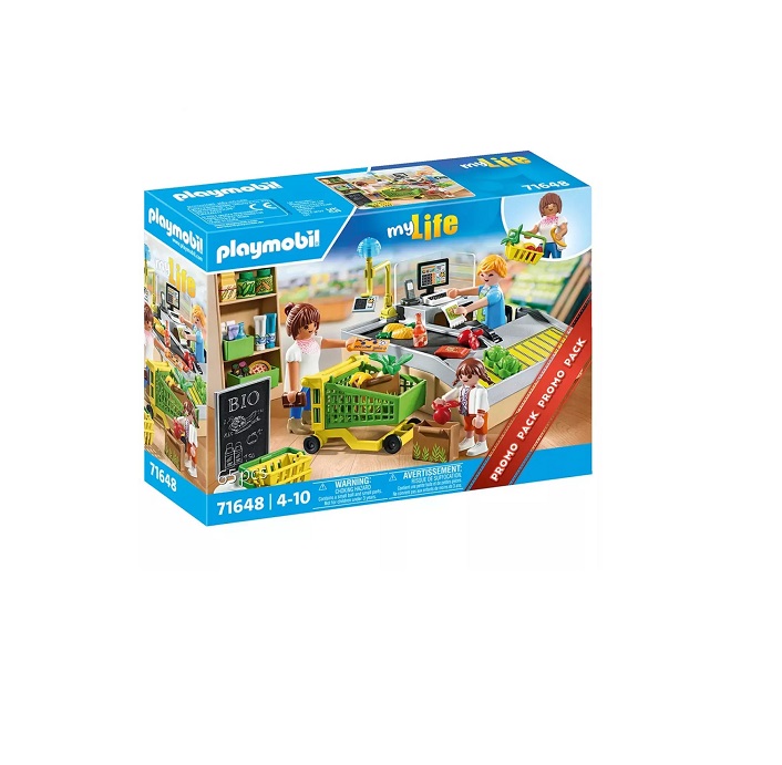 Playmobil MyLife Ταμείο Βιολογικού Καταστήματος 71648