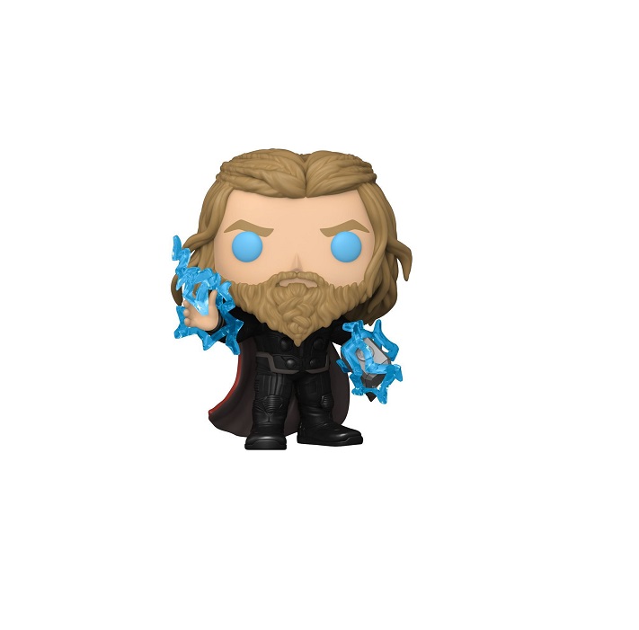 Funko Pop! Marvel: Avengers - Thor with Thunder  Bobble-Head & Glows in the Dark Special Editionn 1117 - Image 2