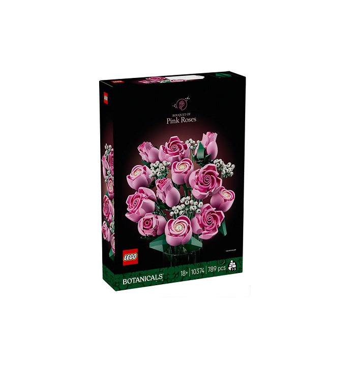 LEGO Botanical Collection Bouquet of Pink Roses  10374