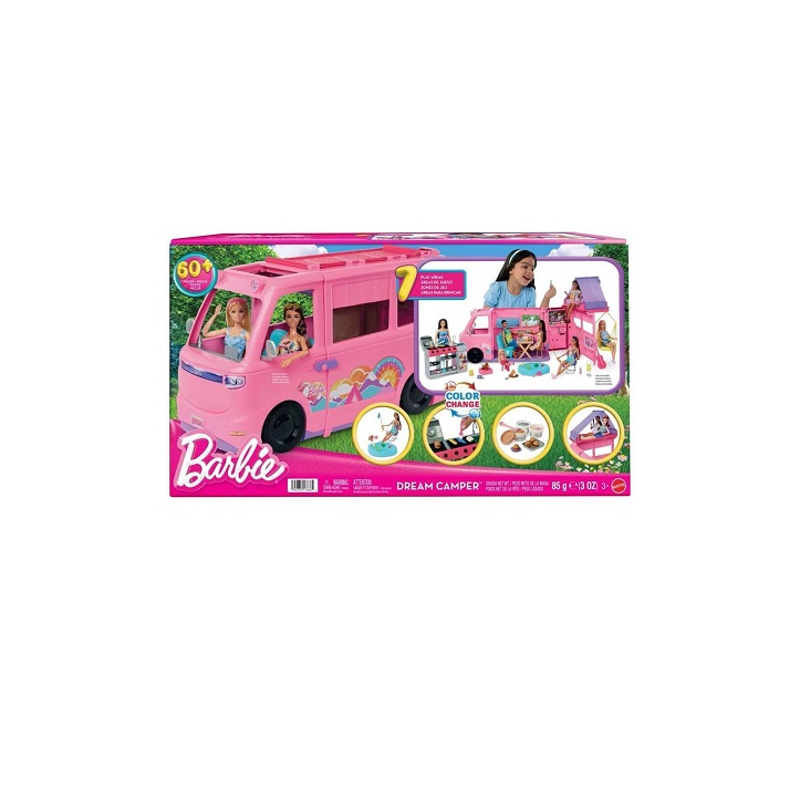 BARBIE ΝΕΟ ΤΡΟΧΟΣΠΙΤΟ DREAM CAMPER (#HRJ78)
