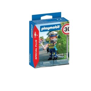 Playmobil City Action Αστυνομικός Με Ραντάρ Ταχύτητας 72029