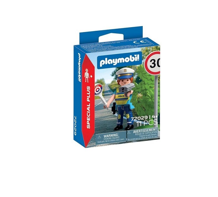 Playmobil City Action Αστυνομικός Με Ραντάρ Ταχύτητας 72029