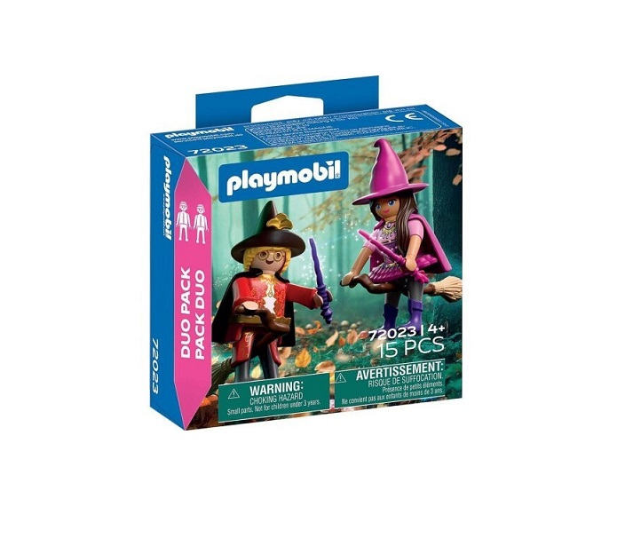 Playmobil Duo Pack Μάγος Και Μάγισσα 72023