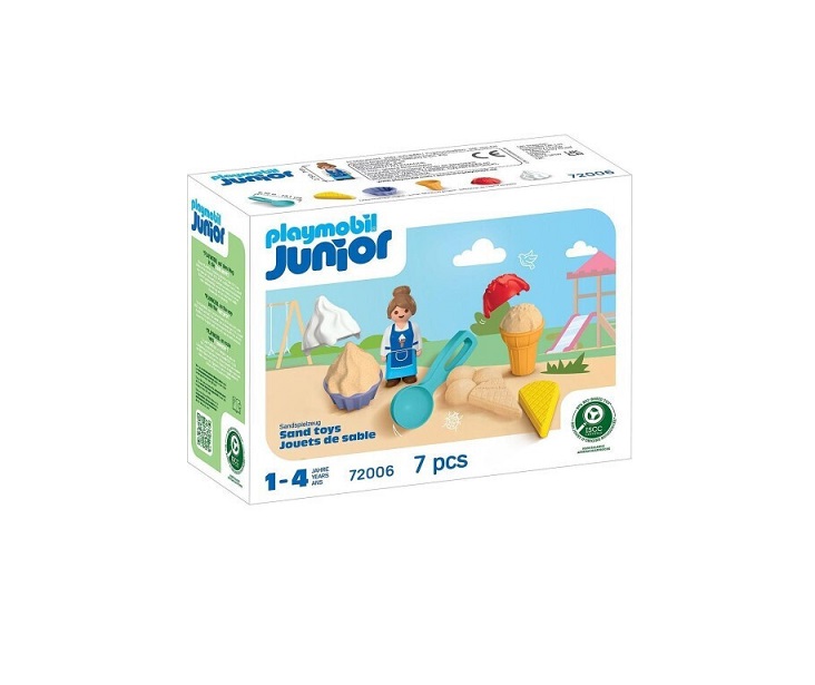 Playmobil Junior: Παιχνίδια Στην Άμμο Με Την Ζαχαροπλάστρια (72006)