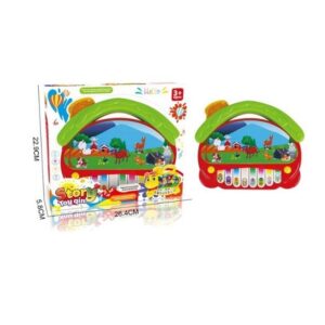 Βρεφικό Πιανάκι Σπιτάκι Με Ζωάκια DJ244