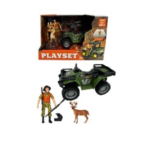 Γουρούνα 12cm Με Φιγούρα 10cm & Ελάφι 8810