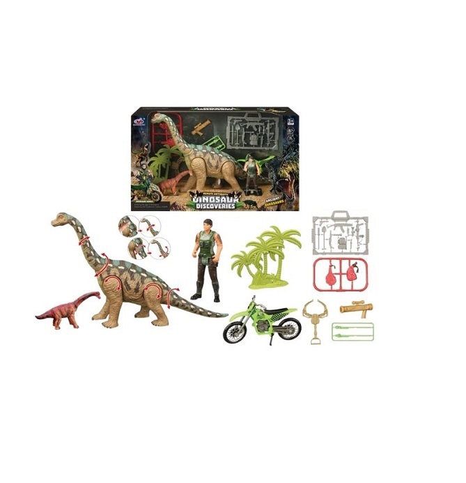 Δεινόσαυρος Βραχιόσαυρος Με Ήχο & Φιγούρα Με Αξεσουάρ ΚΧ692570