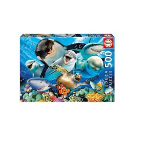 Puzzle Underwater Selfies 2D 500 Κομμάτια 17647