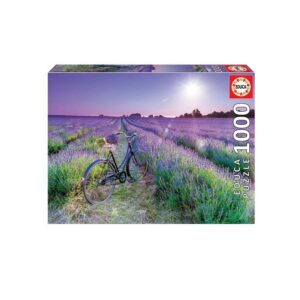 Puzzle Bike in a Lavender Field 2D 1000 Κομμάτια 19255