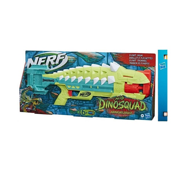 Παιχνιδολαμπάδα Hasbro Nerf Εκτοξευτής Armorstrike Dinosquad F5855