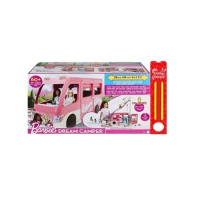 ΠΑΙΧΝΙΔΟΛΑΜΠΑΔΑ BARBIE ΤΡΟΧΟΣΠΙΤΟ #HCD46