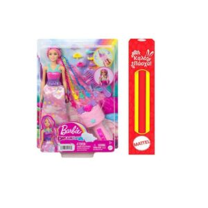 ΠΑΙΧΝΙΔΟΛΑΜΠΑΔΑ BARBIE ΠΡΙΓΚΙΠΙΣΣΑ ΟΝΕΙΡΙΚΑ ΜΑΛΛΙΑ #HNJ06