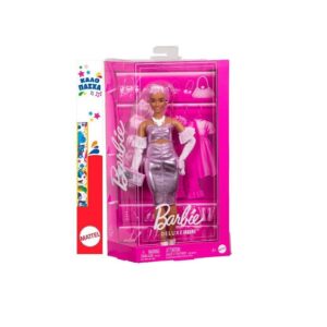 Παιχνιδολαμπάδα Barbie Deluxe Fashionistas-Ροζ Μαλλιά (HYV25)