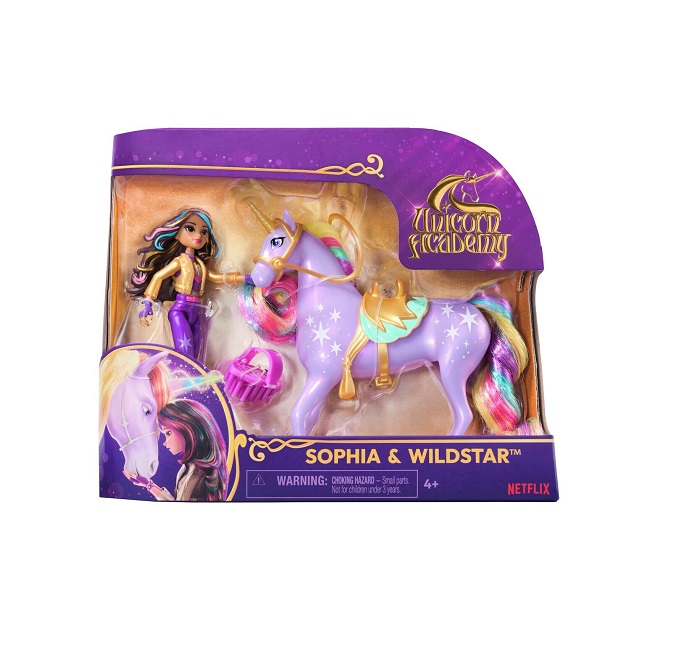 Spin Master Unicorn Academy Σετ Κούκλας Sophia & Wildstar 6066383