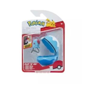 Jazwares Pokemon Clip ‘N Go Tentacool And Dive Ball - Περιλαμβάνει Φιγούρα Μάχης 2 Ιντσών   PKW4152