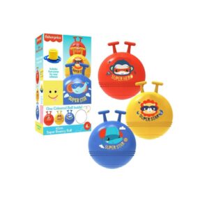 Χοπ Χοπ Fisher-Price: Super Bouncy Ball (With Foot Pump) (45cm) (F0960) 1τμχ Τυχαία Επιλογή