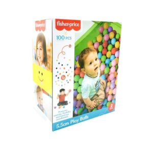 Μπάλες για Παιδότοπο Fisher-Price: Play Balls 100pcs (5.5cm) (F0520)