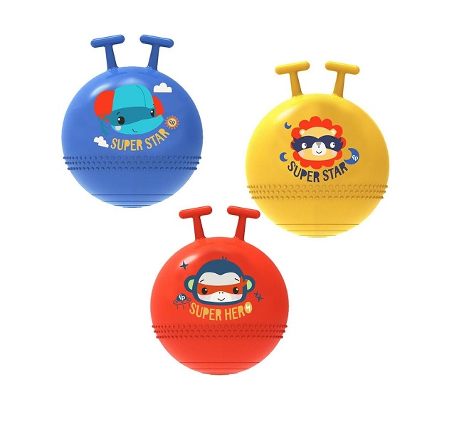 Χοπ Χοπ Fisher-Price: Super Bouncy Ball (With Foot Pump) (45cm) (F0960) 1τμχ Τυχαία Επιλογή - Image 2