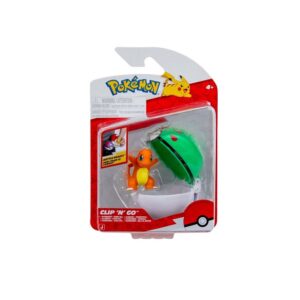 Pokemon Φιγούρα Clip 'N' Go Charmander με Friend Ball Wave 22  PKW4162