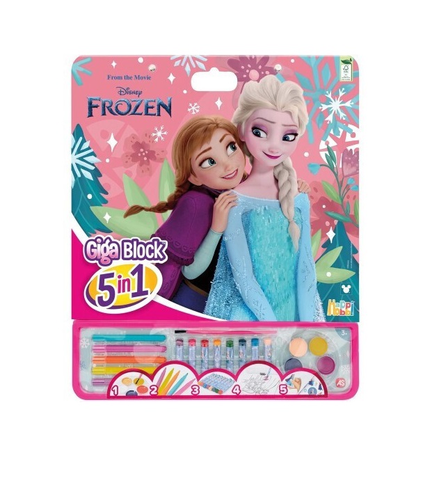 As Company Disney Frozen Giga Block Σετ Ζωγραφικής Frozen 62759