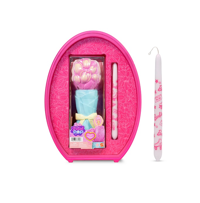 Παιχνιδολαμπαδα  Barbie Petal Pop Scented Floral Surprise Red Rose JMF57