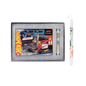 ΠΑΙΧΝΙΔΟΛΑΜΠΑΔΑ Racing Formula 1 Grid Start Track Set & 2 Die-Cast F1 Cars  JKM88