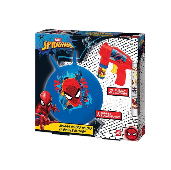 Λαμπάδα Spiderman Boing And Bubble Gun (1500-15768)