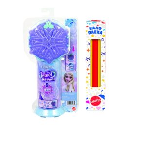 ΠΑΙΧΝΙΔΟΛΑΜΠΑΔΑ  DISNEY FROZEN ΚΟΥΚΛΑ ΕΛΣΑ ΜΕ ΚΟΣΜΗΜΑΤΟΘΗΚΗ (JJY36)