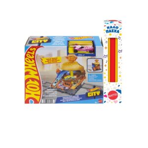 Παιχνιδολαμπάδα  HOT WHEELS ΠΙΣΤΕΣ CITY HDR24