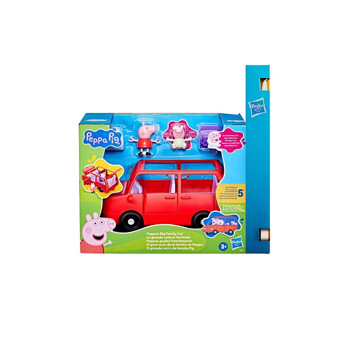 Παιχνιδολαμπάδα Peppa Pig Big Family Car (G0541)