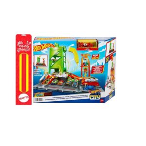Παιχνιδολαμπάδα   Hot Wheels City Πίστα Σταθμός Καυσίμων (HTN79)