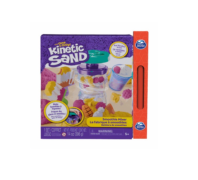 Παιχνιδολαμπάδα Spin Master Παιχνίδι Κατασκευών με Άμμο Kinetic Sand: Smoothie Mixer 6075121