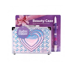 Παιχνιδολαμπάδα Happi Hobbi Θήκη Ομορφιάς Sparkle Love με 30 αξεσουάρ (1500-15771)