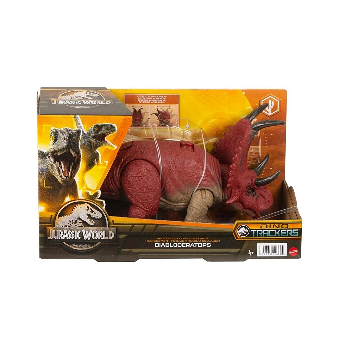 Φιγούρα Δράσης Diabloceratops Jurassic World Δεινόσαυρος με Ήχους HLP16