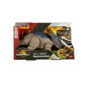 Φιγούρα Δράσης Nasutoceratops Jurassic World Δεινόσαυρος με Ήχους 30εκ. JGC81