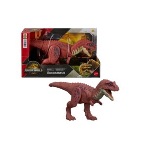 Jurassic World Rebirth Δεινόσαυροι Κινούμενα Μέλη Λειτουργία Επίθεσης Ήχους Aucasaurus JGB88