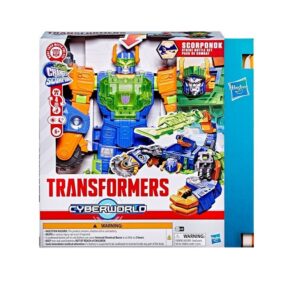 Φιγούρα Δράσης Cyberworld - Scorponok Strike Battle Transformers με Ήχους και Φως για 6+ Ετών 35εκ.  G1659