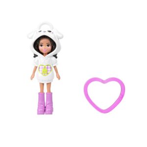 Mattel Κούκλα Φουτεράκι Polly Pocket 7.5εκ. JKC60