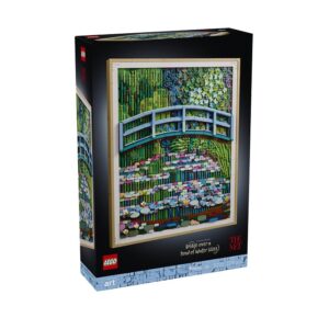 LEGO Art Claude Monet – Bridge over a Pond of Water Lilies 31220