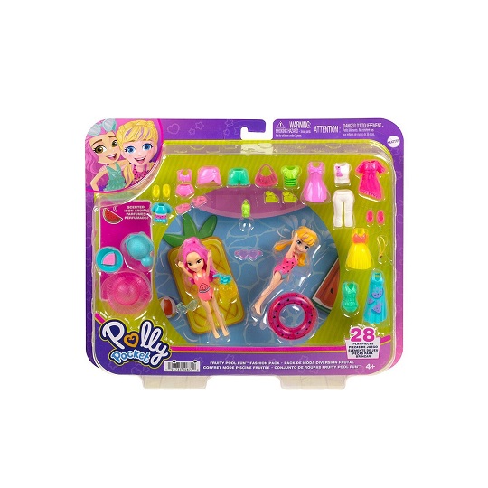 Mattel Fruity Pool Fun Fashion Pack Polly Pocket HKV95
