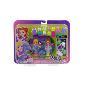 Mattel Playset Polly Pocket CAMPING PLAYSET FUN FASHION PACK JCB23